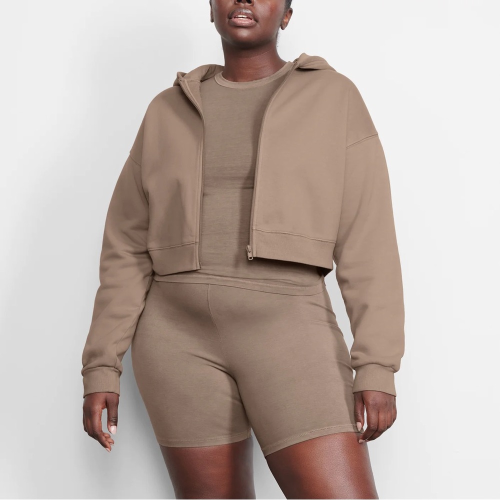 Skim Cropped Hoodie